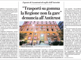 Nessuna gara per i trasporti regionali, la segnalazione di Assoutenti